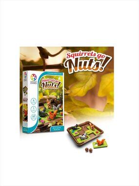 Smart Games Squirrels Go Nuts-Multilingual New in Box